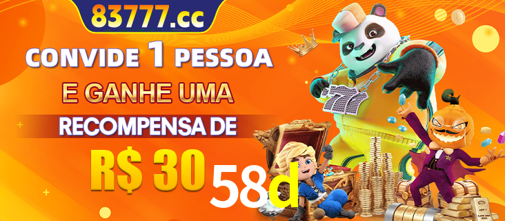 Banner institucional da 58d sobre parceria de marcas e criação de uma marca de excelência, apresentando os mascotes de jogos populares como o Fortune Tiger.