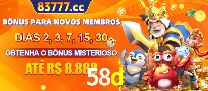 Anúncio dos benefícios para Membro VIP Sênior na plataforma 58d, incluindo bônus promocionais, semanais e mensais, ilustrado com o personagem Fortune Tiger.